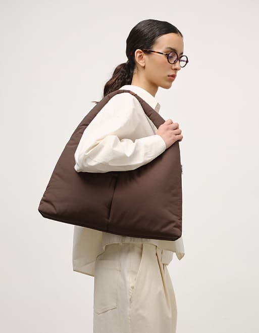 Sac Bruno – Sac à bandoulière spacieux et matelassé en nylon léger imperméable