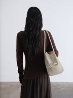 Sac à bandoulière en cuir végétalien de qualité supérieure, imperméable et résistant aux rayures