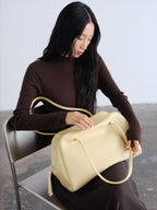 Sac à bandoulière en cuir végétalien de qualité supérieure, imperméable et résistant aux rayures