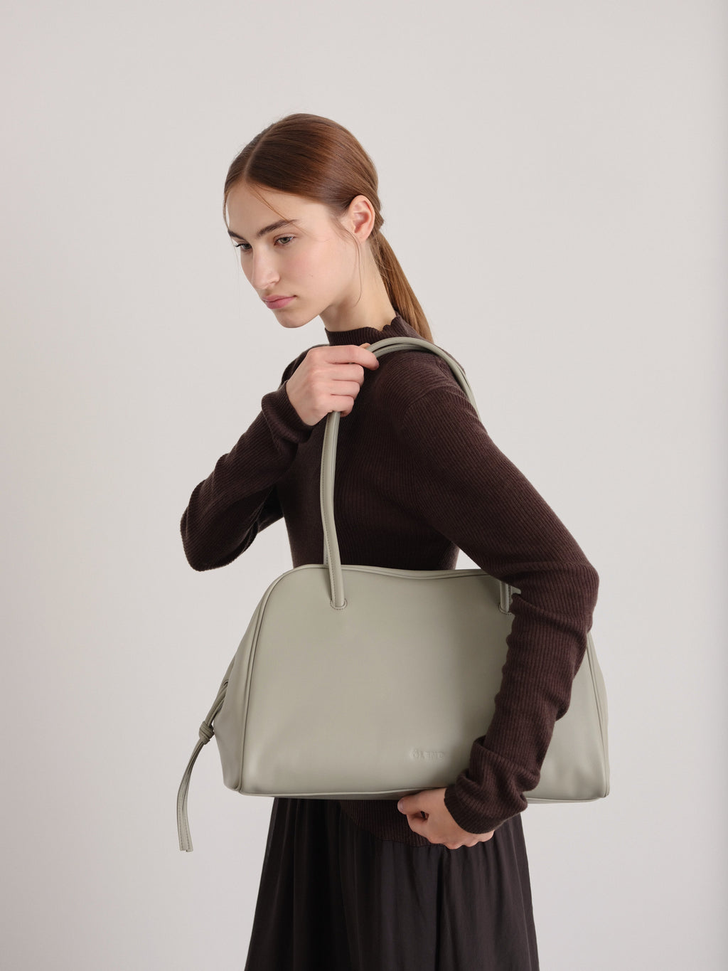 Sac à bandoulière en cuir végétalien de qualité supérieure, imperméable et résistant aux rayures