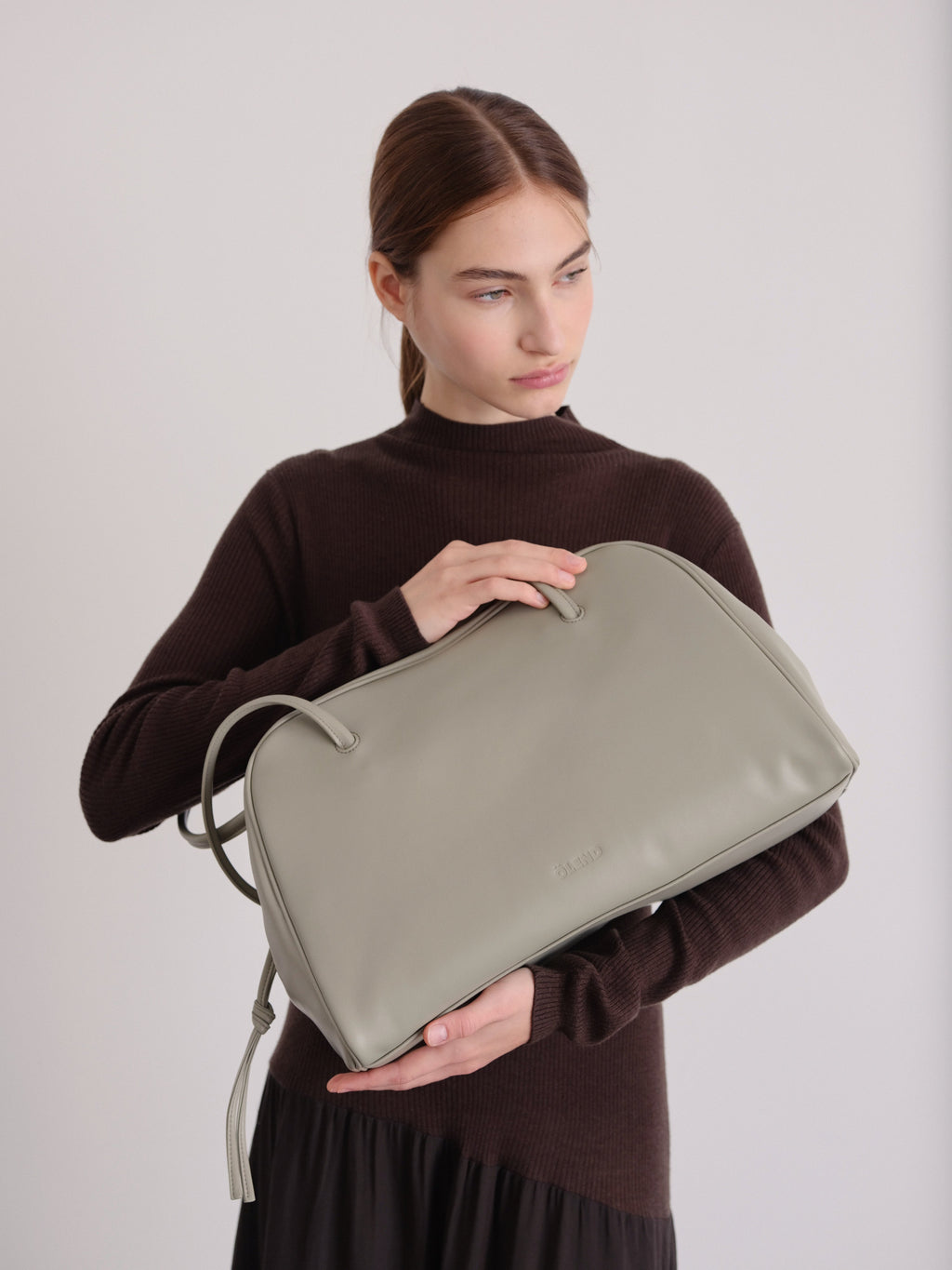 Sac à bandoulière en cuir végétalien de qualité supérieure, imperméable et résistant aux rayures