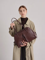 Sac à bandoulière en cuir végétalien de qualité supérieure, imperméable et résistant aux rayures