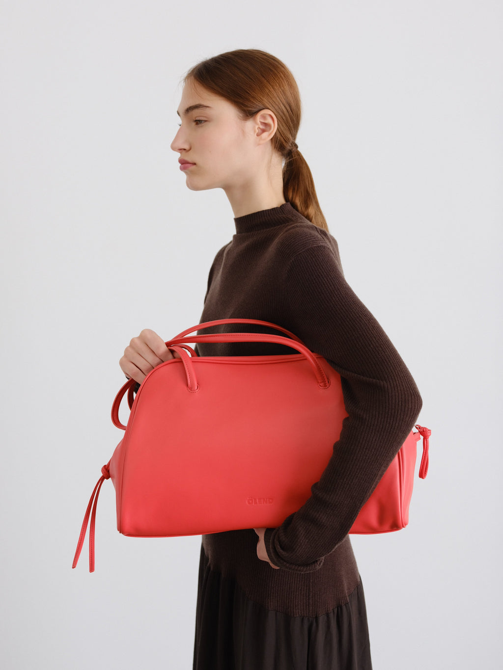Sac à bandoulière en cuir végétalien de qualité supérieure, imperméable et résistant aux rayures