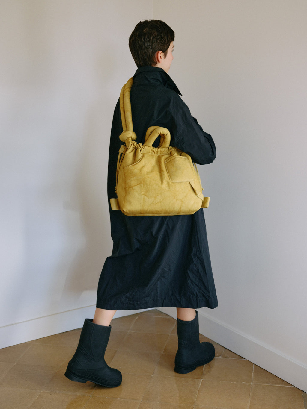 Sac Ona Washed – Sac en coton lavé, convient aux ordinateurs portables jusqu'à 17 pouces