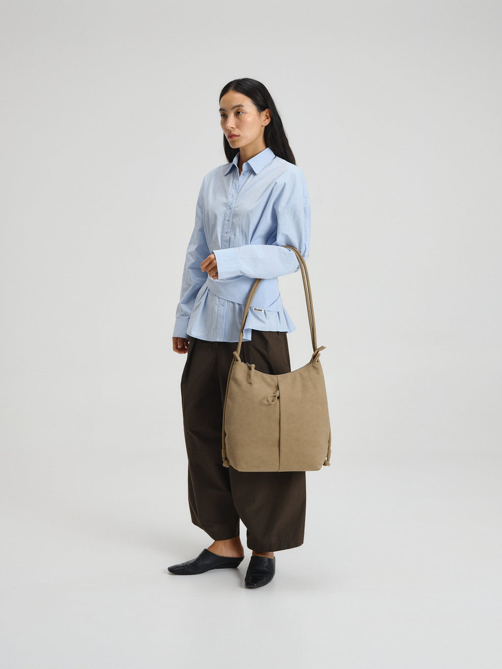 Sac Elio – Sac convertible en cuir vegan, porté épaule, croisé ou sac à dos