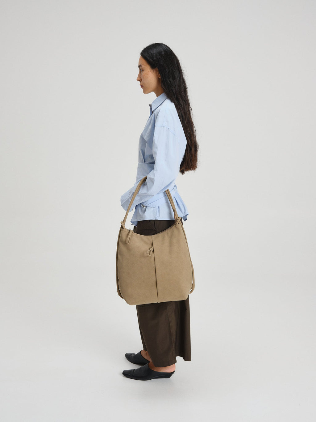 Sac Elio – Sac convertible en cuir vegan, porté épaule, croisé ou sac à dos