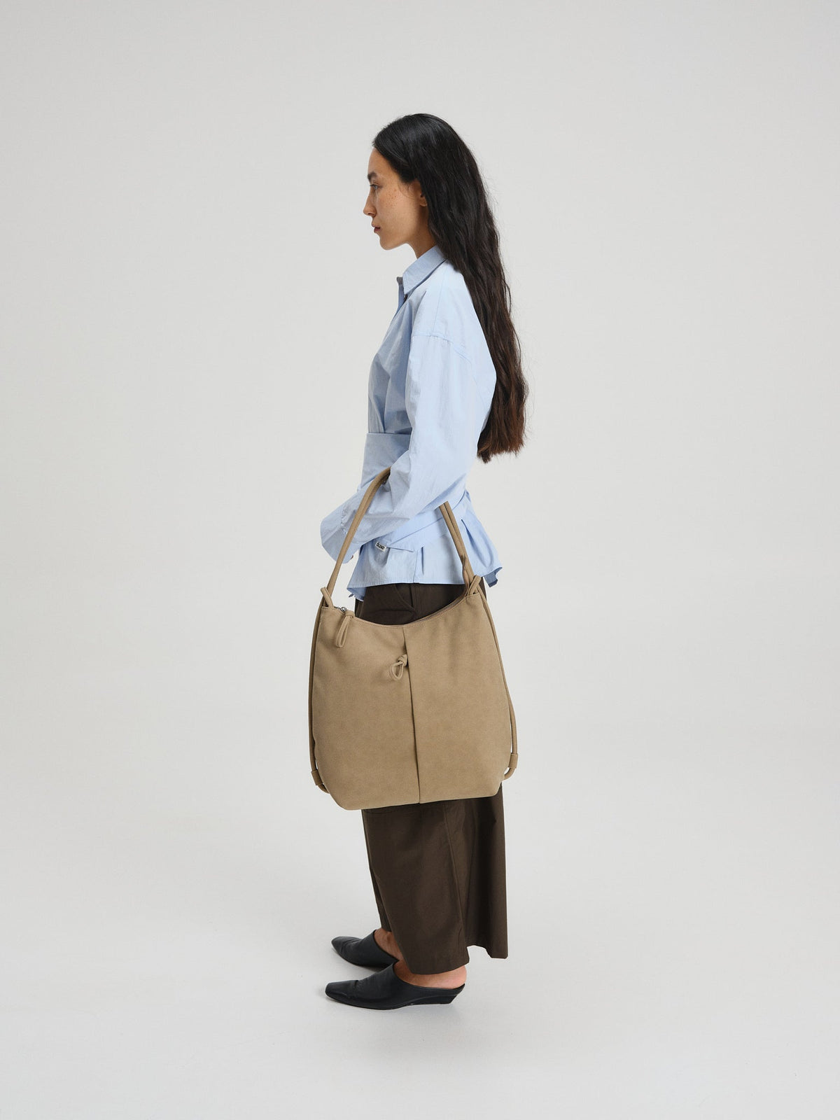 Sac Elio – Sac convertible en cuir vegan, porté épaule, croisé ou sac à dos