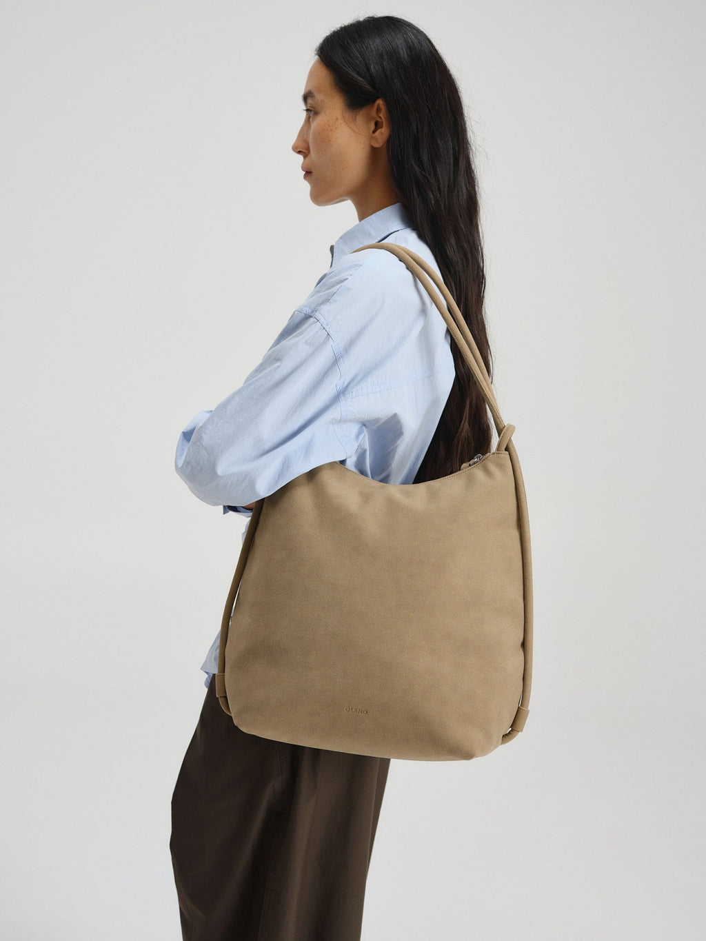 Sac Elio – Sac convertible en cuir vegan, porté épaule, croisé ou sac à dos