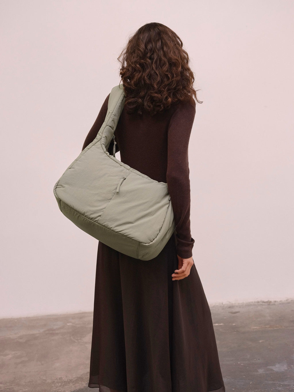 Sac Bruno – Sac à bandoulière spacieux et matelassé en nylon léger imperméable
