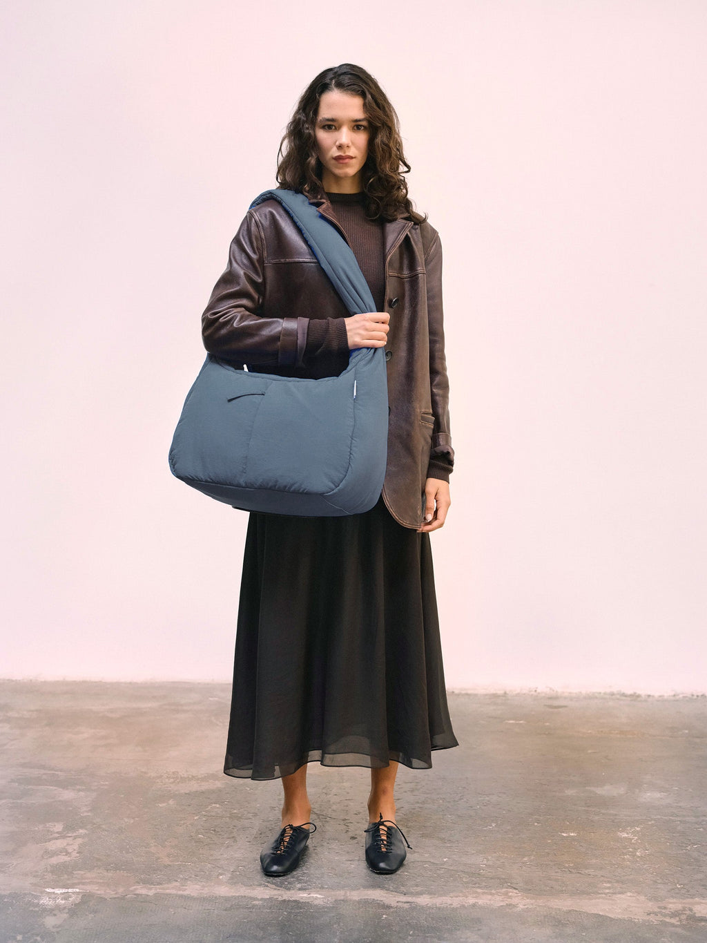Sac Bruno – Sac à bandoulière spacieux et matelassé en nylon léger imperméable