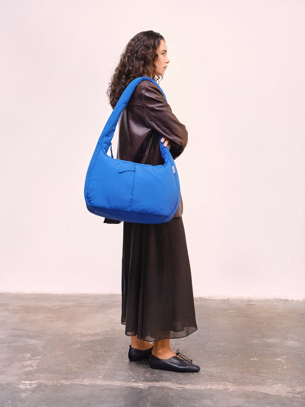 Sac Bruno – Sac à bandoulière spacieux et matelassé en nylon léger imperméable