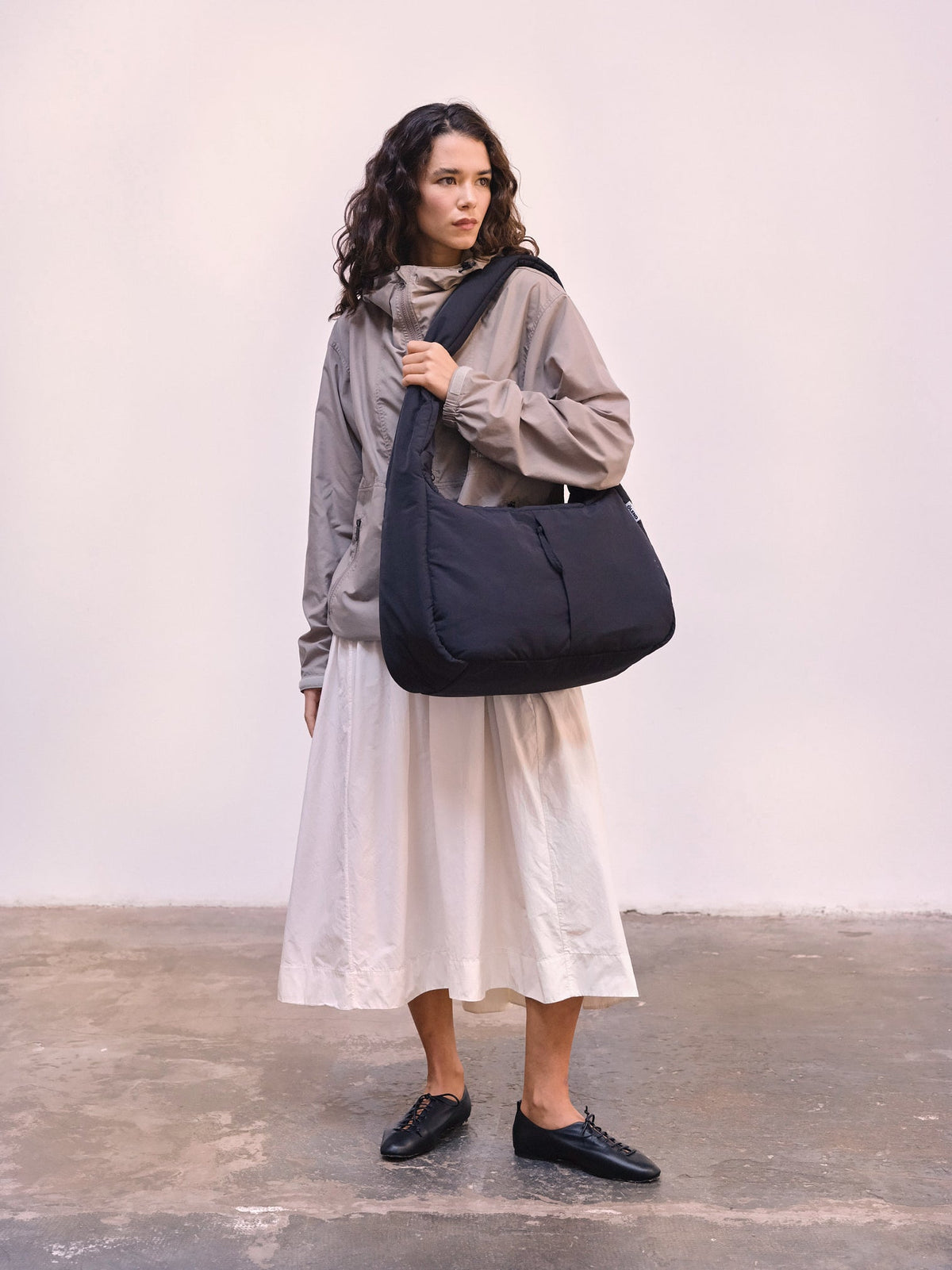 Sac Bruno – Sac à bandoulière spacieux et matelassé en nylon léger imperméable