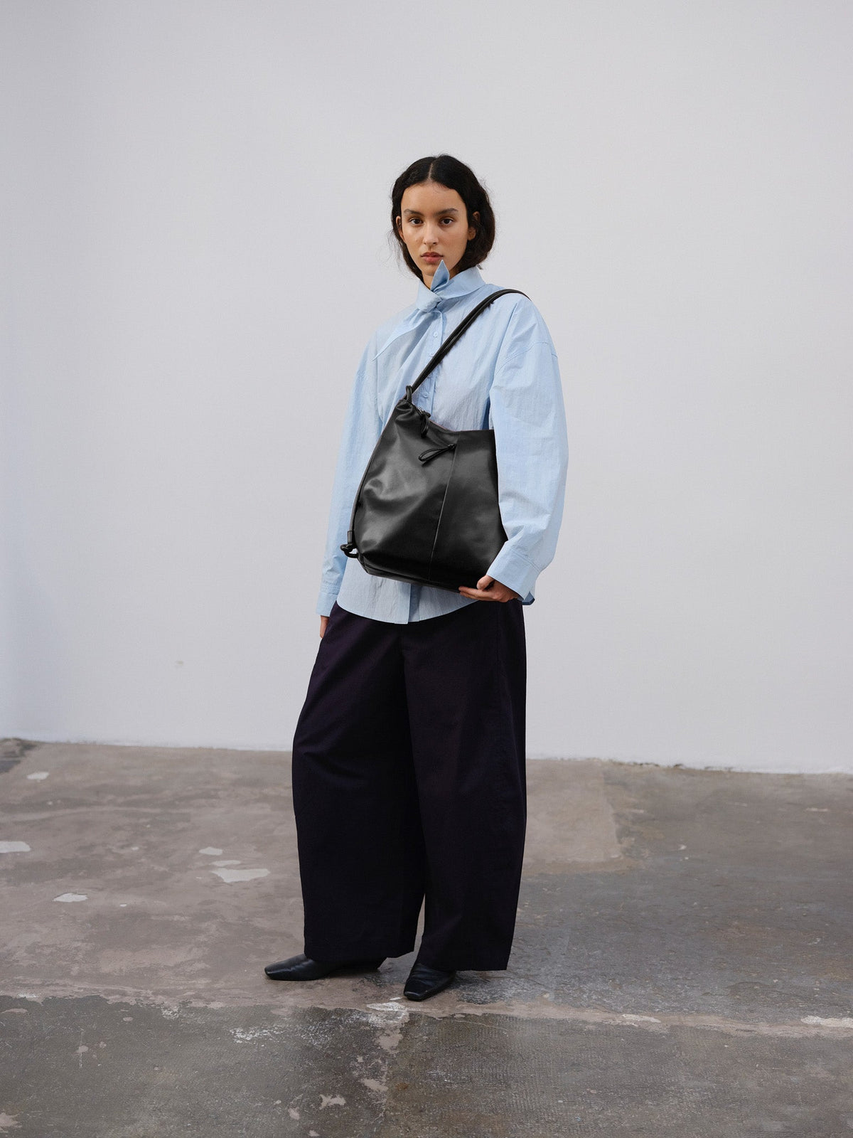 Sac Elio – Sac convertible en cuir vegan, porté épaule, croisé ou sac à dos
