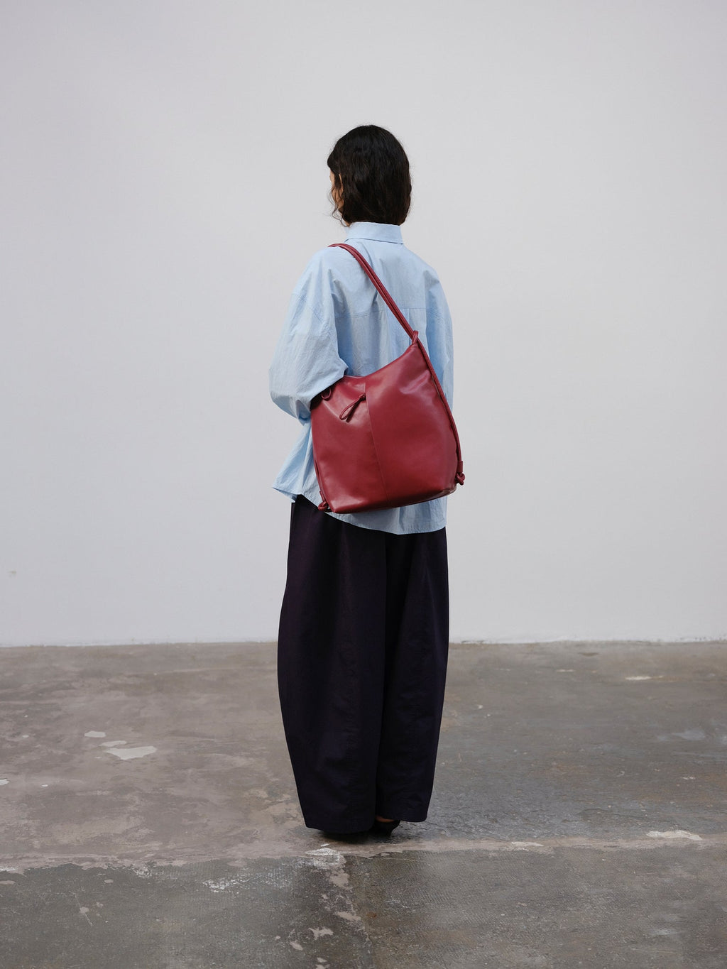 Sac Elio – Sac convertible en cuir vegan, porté épaule, croisé ou sac à dos