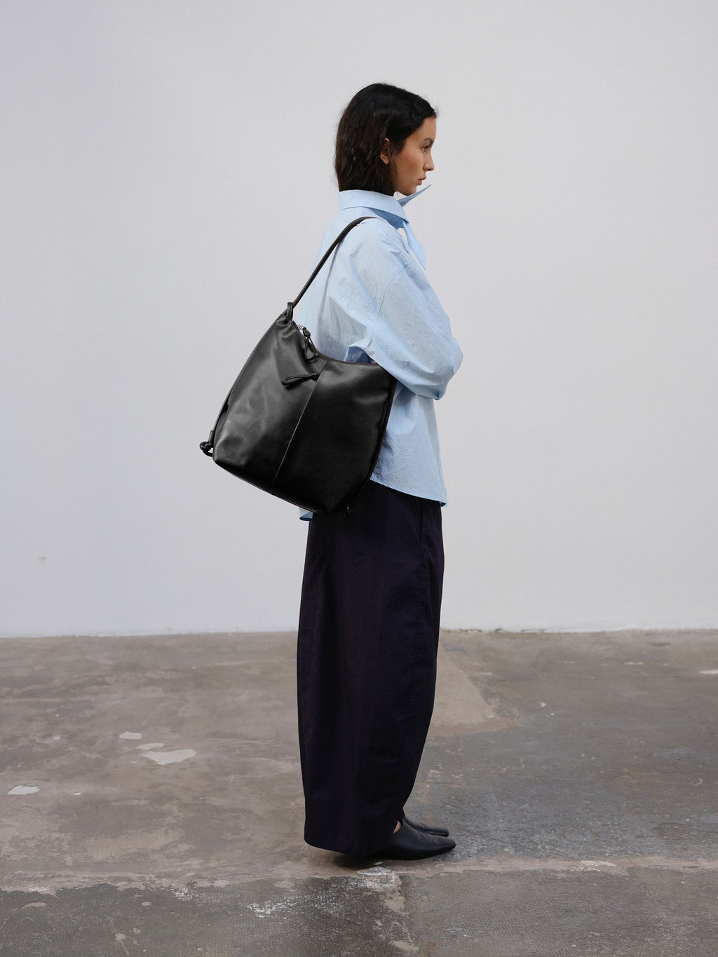 Sac Elio – Sac convertible en cuir vegan, porté épaule, croisé ou sac à dos