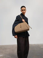 Sac à bandoulière en cuir végétalien de qualité supérieure, imperméable et résistant aux rayures
