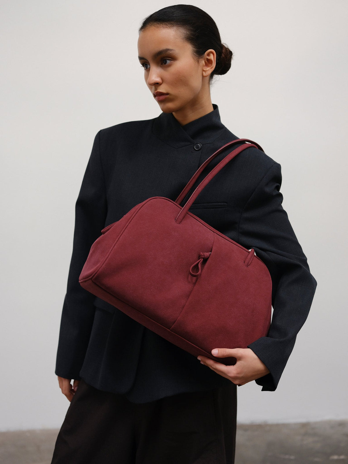 Sac à bandoulière en cuir végétalien de qualité supérieure, imperméable et résistant aux rayures