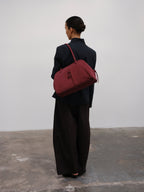 Sac à bandoulière en cuir végétalien de qualité supérieure, imperméable et résistant aux rayures