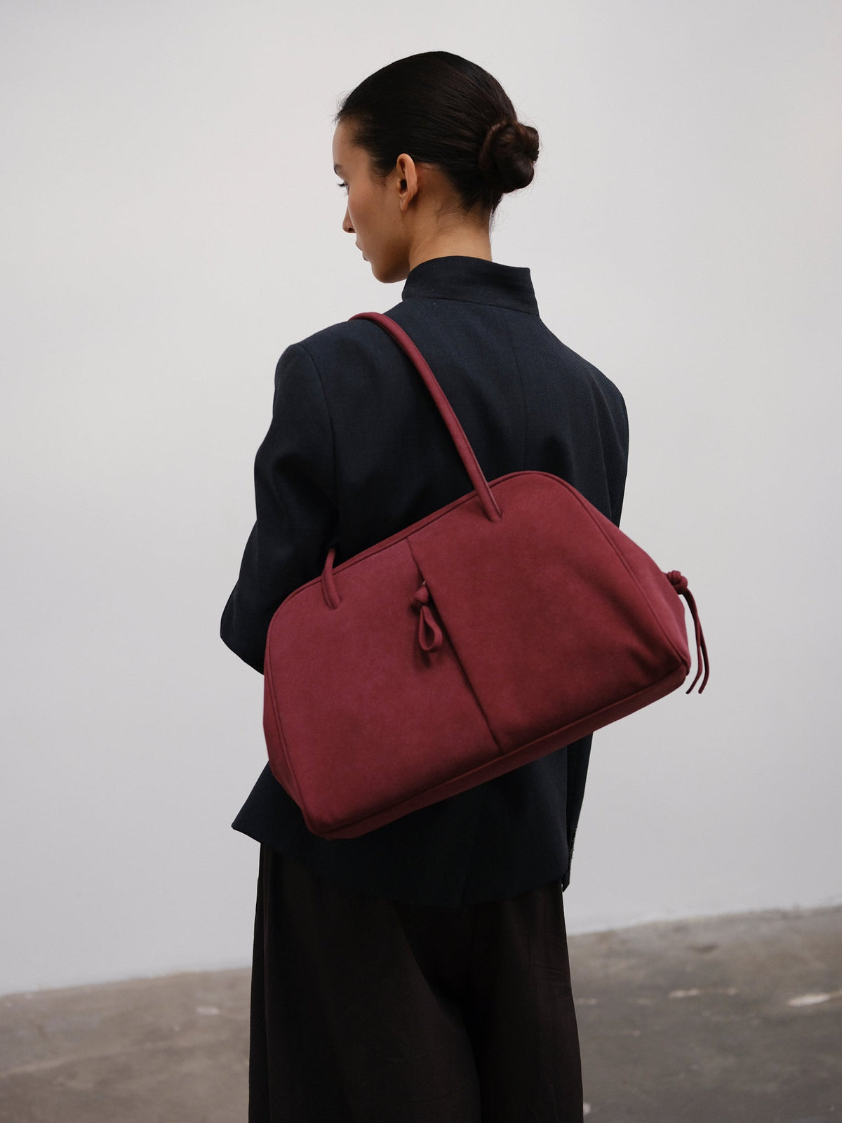 Sac à bandoulière en cuir végétalien de qualité supérieure, imperméable et résistant aux rayures