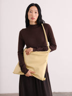 Sac pliable – Sac polyvalent en cuir végétalien, porté en cabas, en bandoulière ou en sac à dos