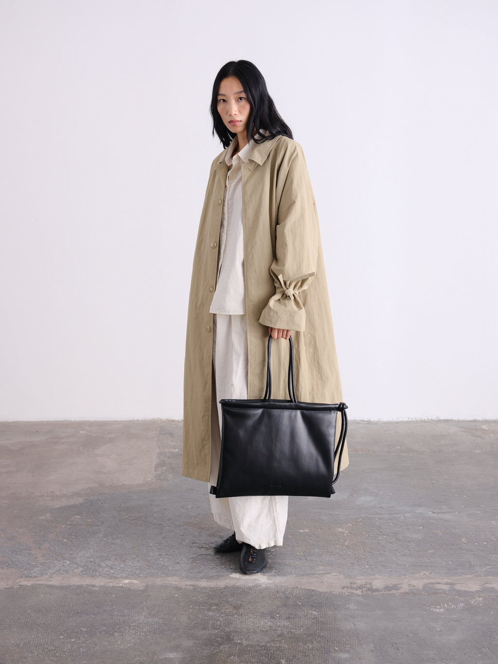 Sac pliable – Sac polyvalent en cuir végétalien, porté en cabas, en bandoulière ou en sac à dos