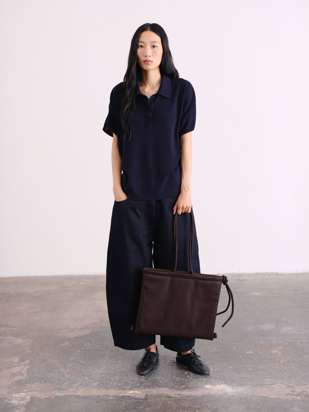 Sac pliable – Sac polyvalent en cuir végétalien, porté en cabas, en bandoulière ou en sac à dos
