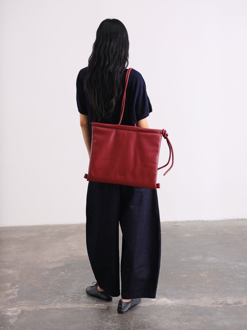 Sac pliable – Sac polyvalent en cuir végétalien, porté en cabas, en bandoulière ou en sac à dos