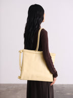 Sac pliable – Sac polyvalent en cuir végétalien, porté en cabas, en bandoulière ou en sac à dos