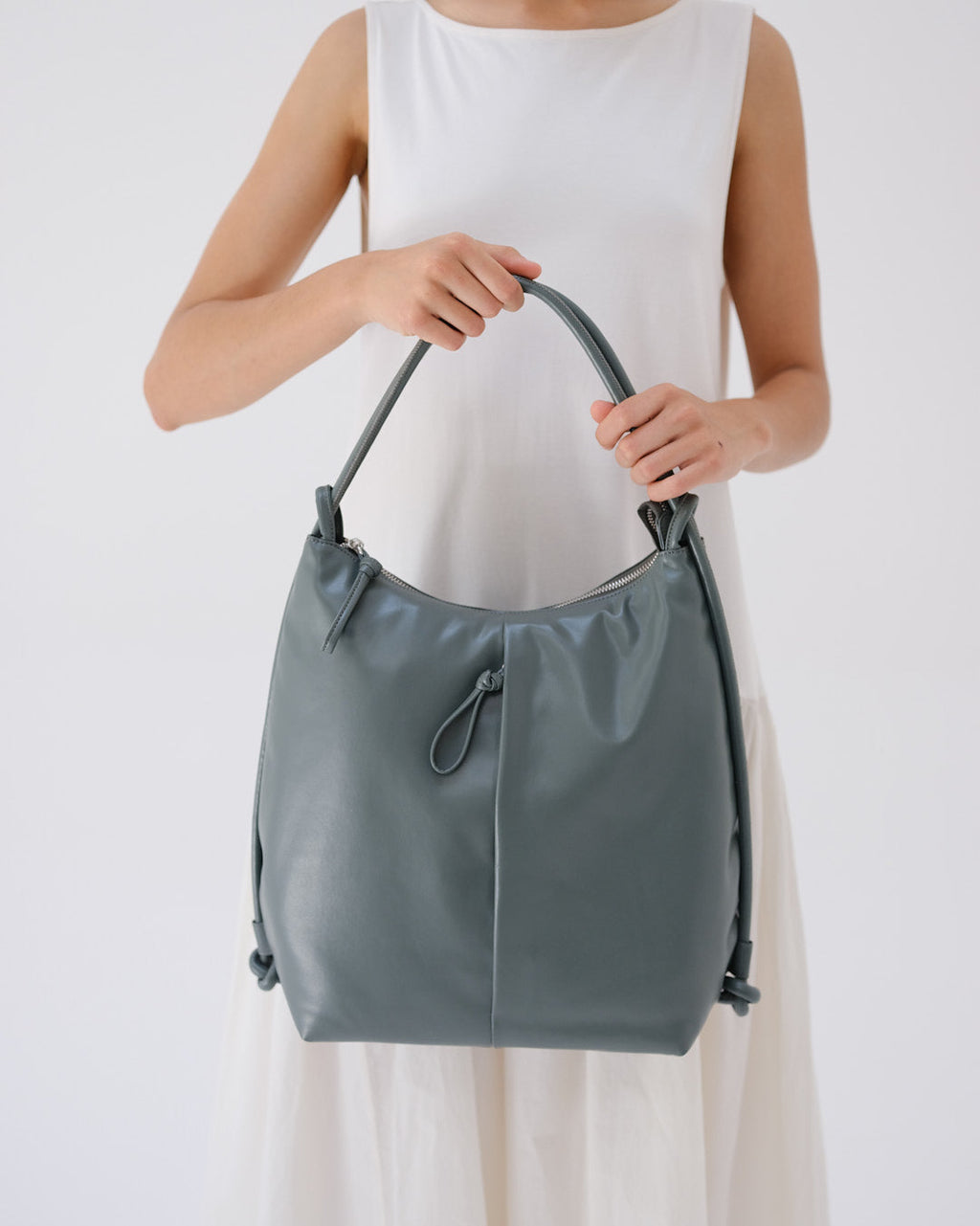 Sac Elio – Sac convertible en cuir vegan, porté épaule, croisé ou sac à dos