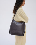 Sac Elio – Sac convertible en cuir vegan, porté épaule, croisé ou sac à dos