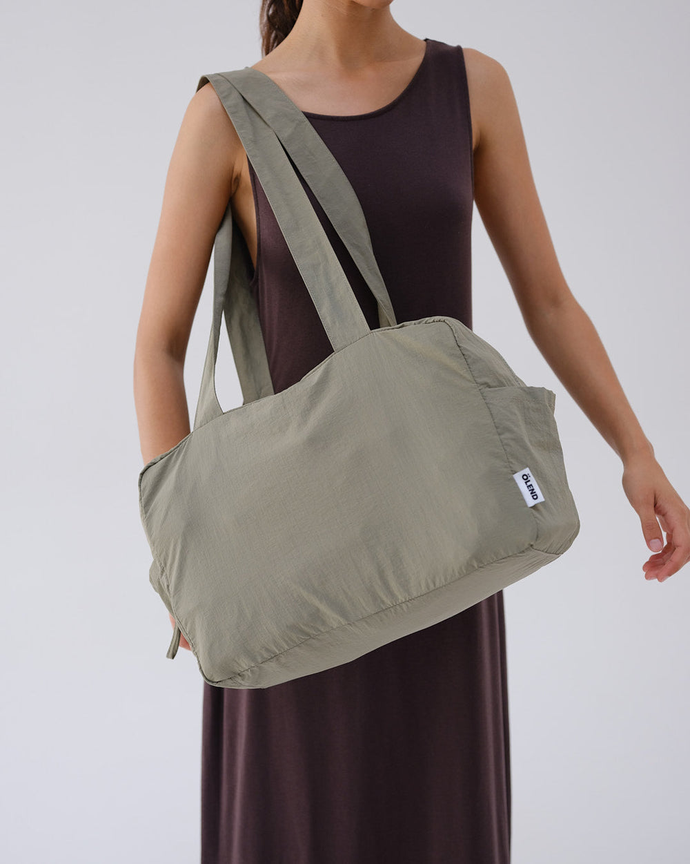 Sac de voyage léger – fourre-tout pliable et léger, tissu résistant à l'eau, passant pour valise