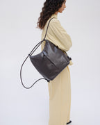 Sac Elio – Sac convertible en cuir vegan, porté épaule, croisé ou sac à dos
