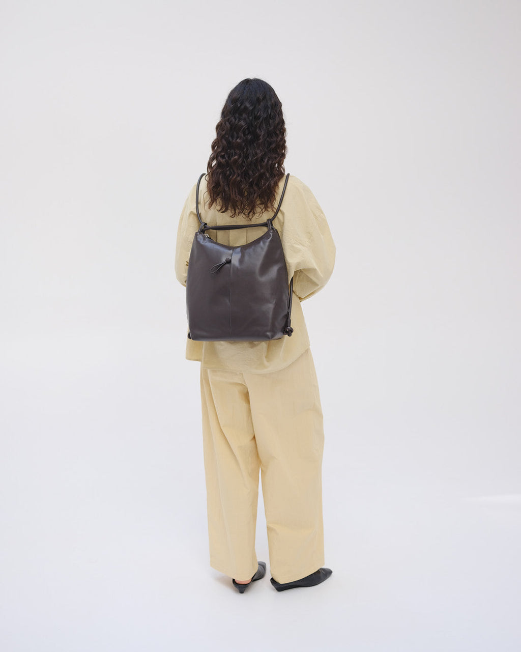 Sac Elio – Sac convertible en cuir vegan, porté épaule, croisé ou sac à dos