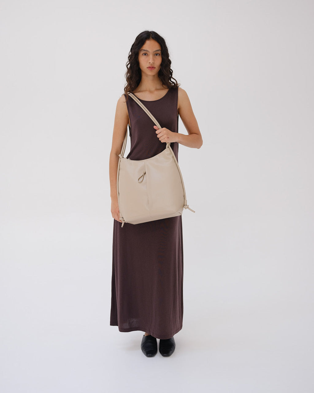 Sac Elio – Sac convertible en cuir vegan, porté épaule, croisé ou sac à dos