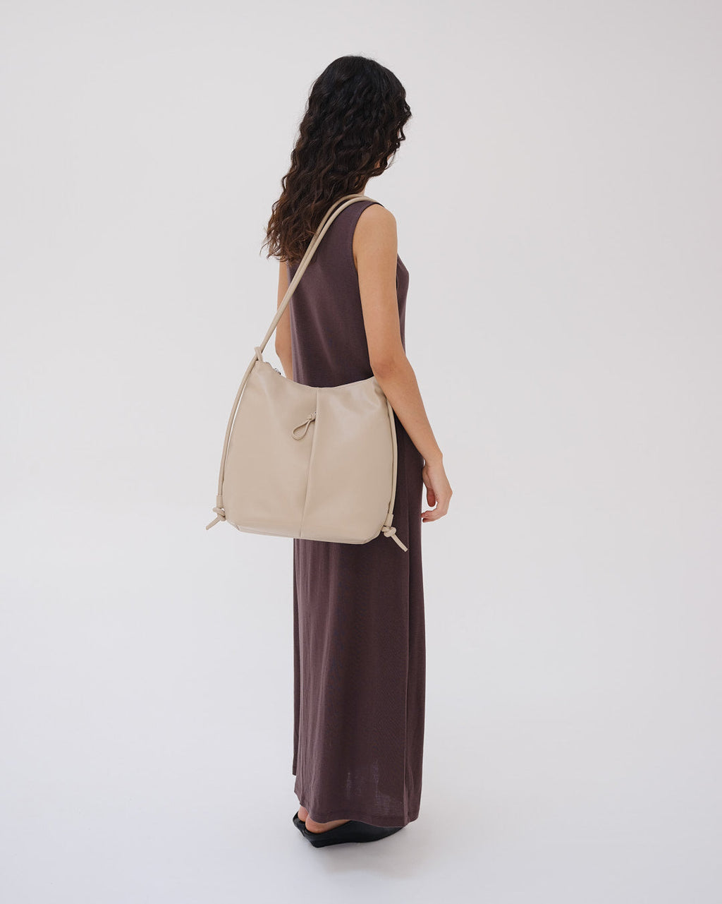 Sac Elio – Sac convertible en cuir vegan, porté épaule, croisé ou sac à dos