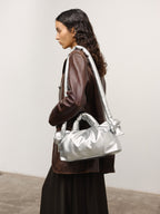 MiniOna Vegan Leather – Petit sac matelassé en cuir vegan, léger et glamour