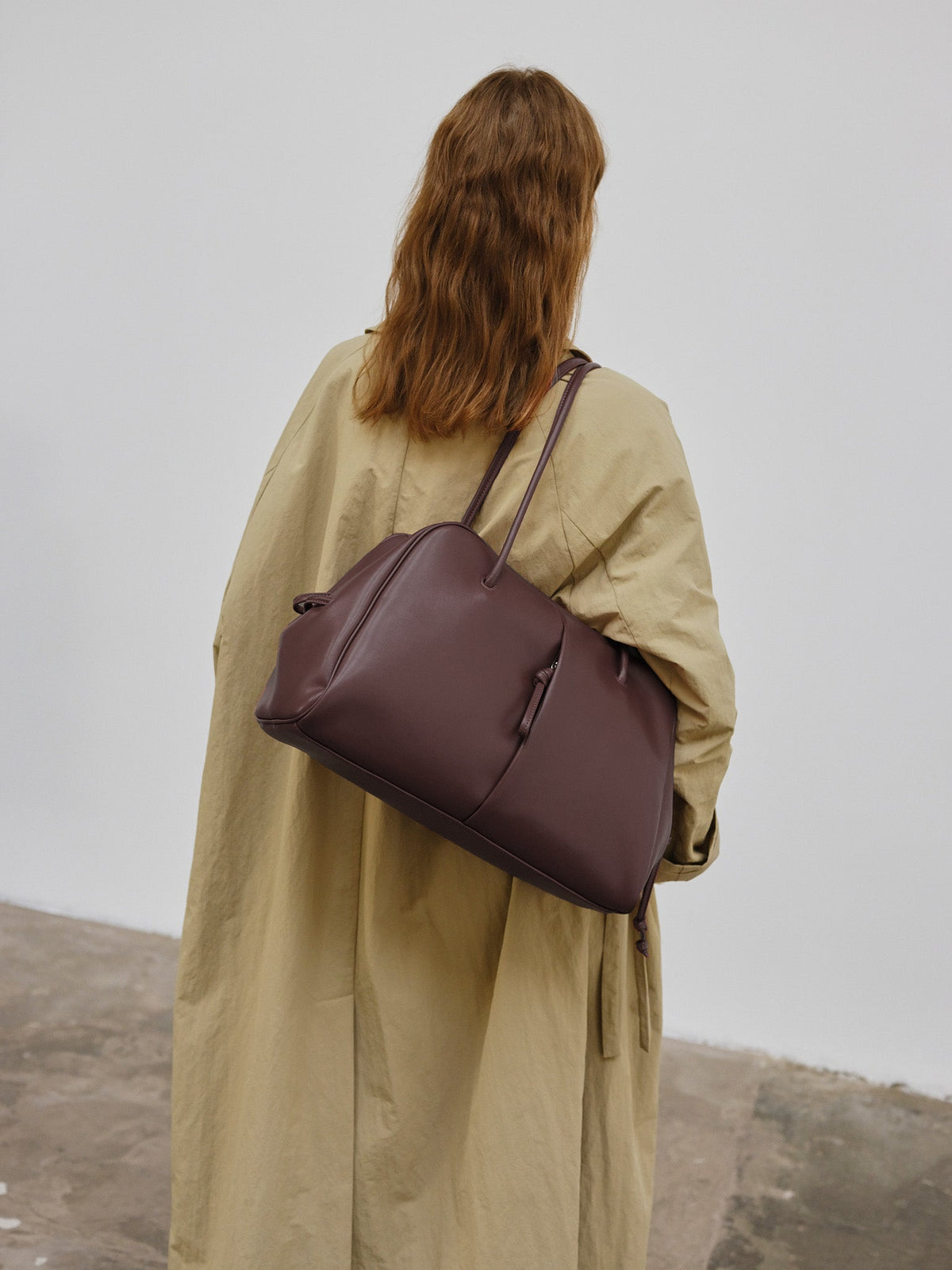 Sac à bandoulière en cuir végétalien de qualité supérieure, imperméable et résistant aux rayures