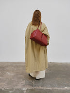 Sac à bandoulière en cuir végétalien de qualité supérieure, imperméable et résistant aux rayures