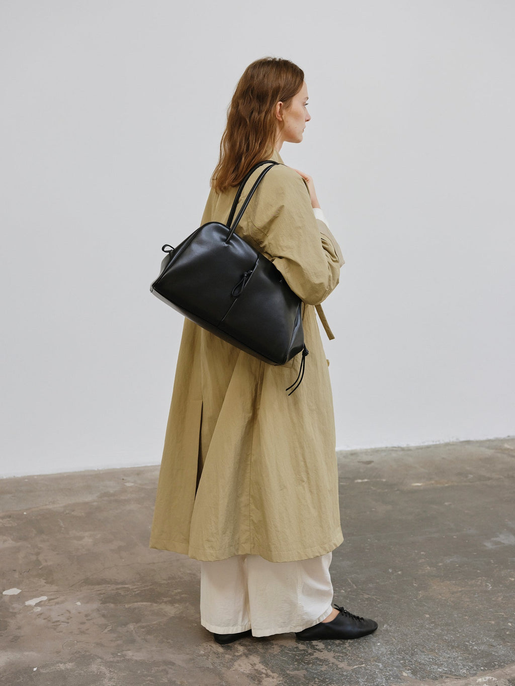 Sac à bandoulière en cuir végétalien de qualité supérieure, imperméable et résistant aux rayures