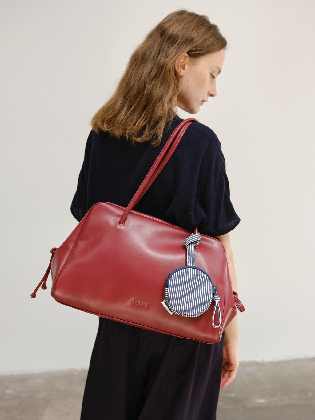 Sac à bandoulière en cuir végétalien de qualité supérieure, imperméable et résistant aux rayures