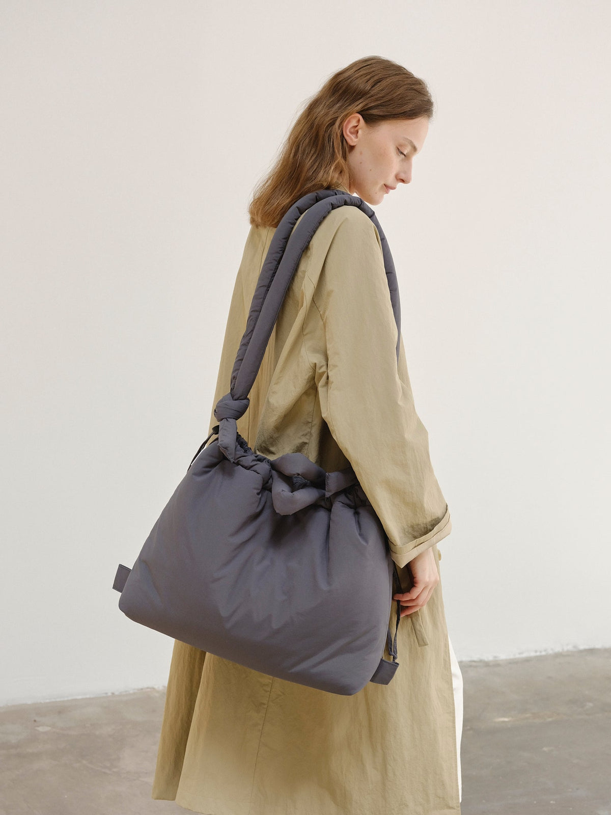 Grand sac souple Ona – Sac en nylon rembourré et résistant à l'eau, sac à dos ou sac porté épaule