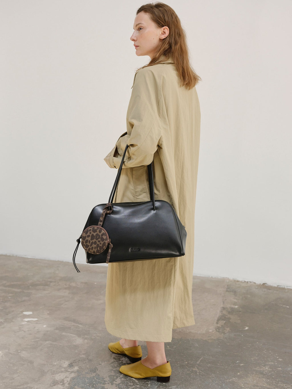 Sac à bandoulière en cuir végétalien de qualité supérieure, imperméable et résistant aux rayures
