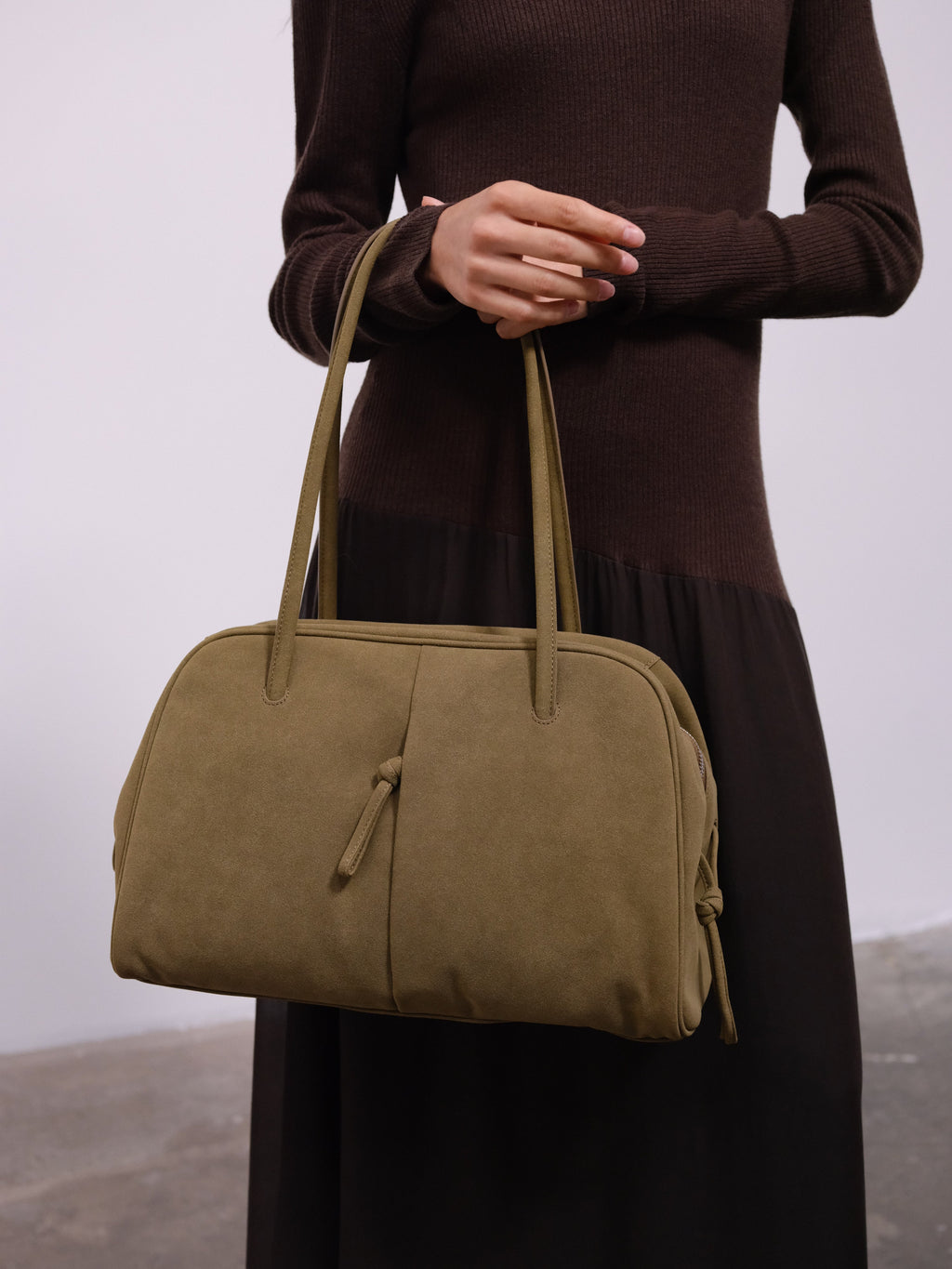 Sac à bandoulière en cuir végétalien de qualité supérieure, imperméable et résistant aux rayures