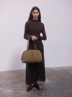 Sac à bandoulière en cuir végétalien de qualité supérieure, imperméable et résistant aux rayures