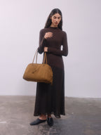 Sac à bandoulière en cuir végétalien de qualité supérieure, imperméable et résistant aux rayures