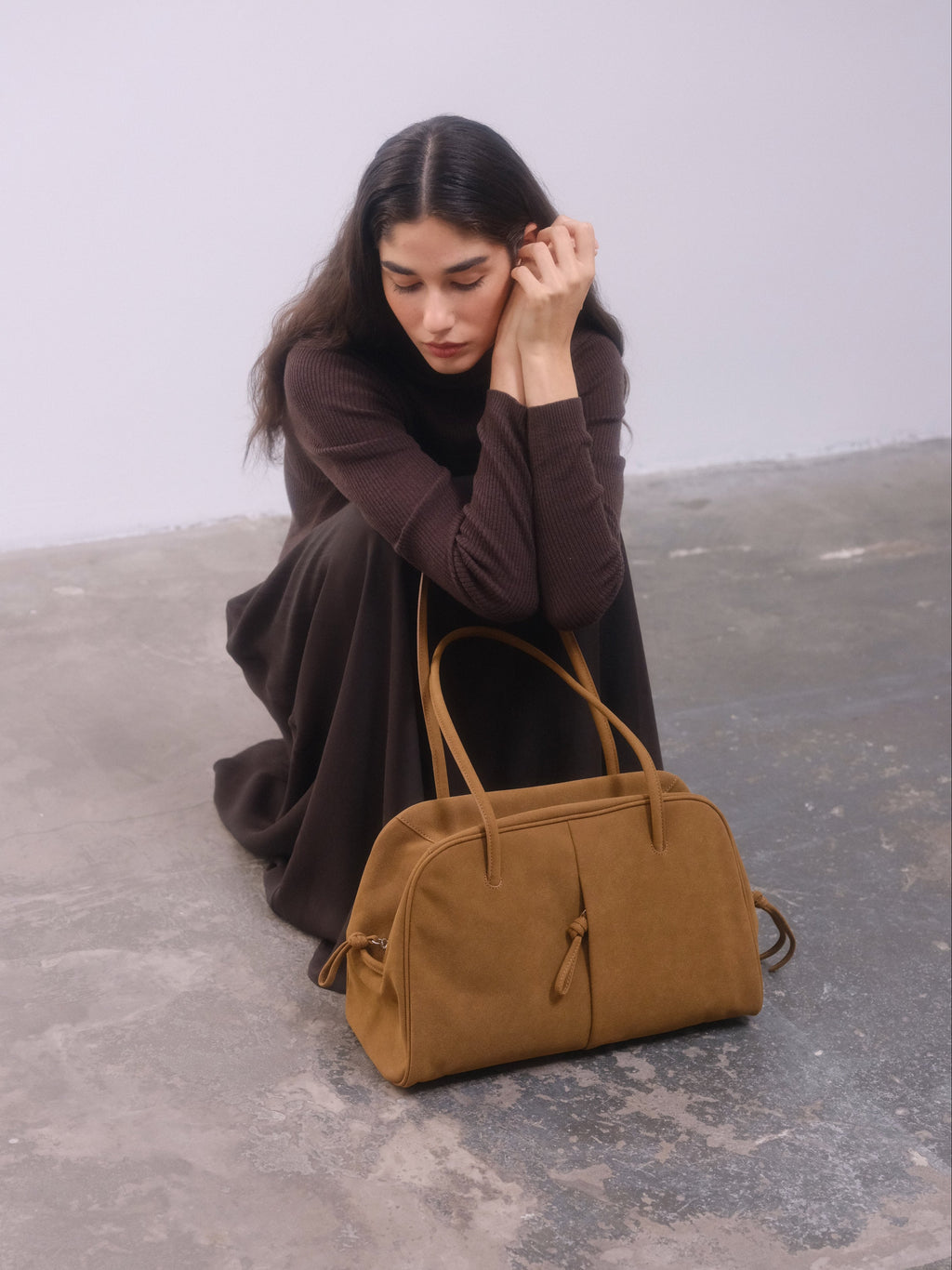 Sac à bandoulière en cuir végétalien de qualité supérieure, imperméable et résistant aux rayures