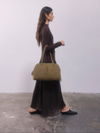 Sac à bandoulière en cuir végétalien de qualité supérieure, imperméable et résistant aux rayures