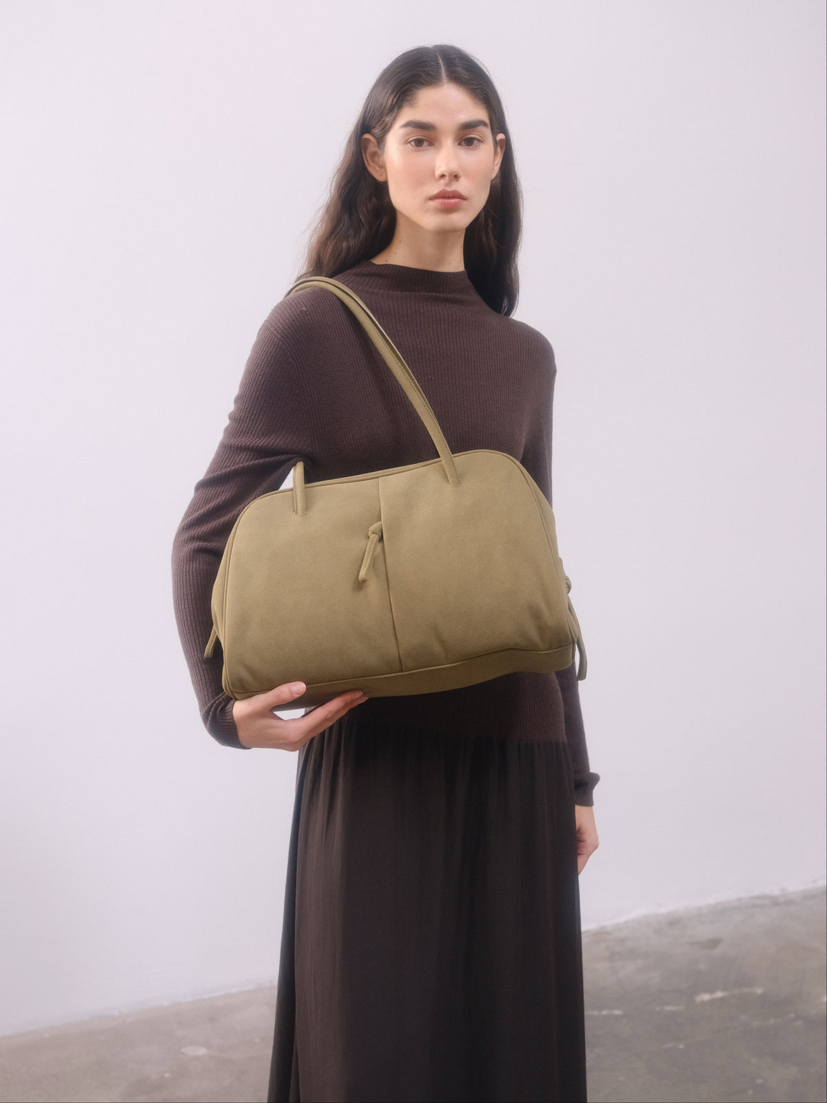 Sac à bandoulière en cuir végétalien de qualité supérieure, imperméable et résistant aux rayures