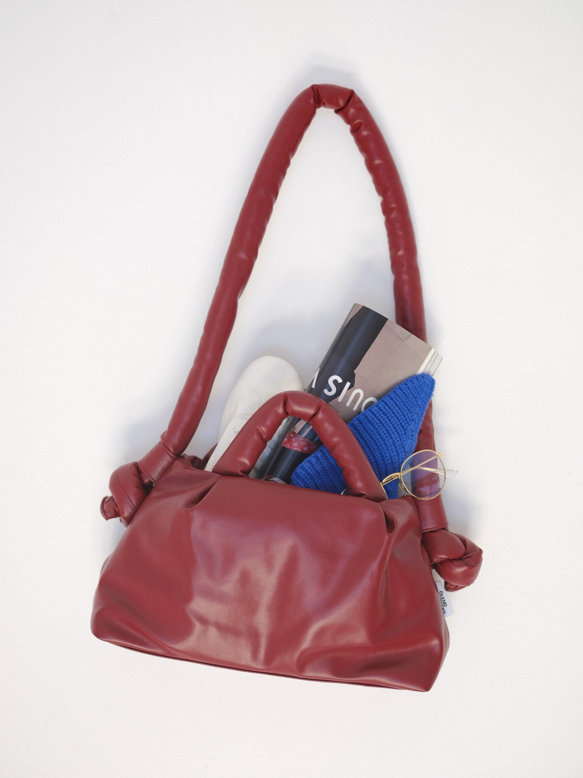 MiniOna Vegan Leather – Petit sac matelassé en cuir vegan, léger et glamour