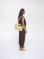 MiniOna Vegan Leather – Petit sac matelassé en cuir vegan, léger et glamour